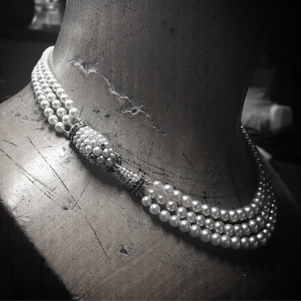 renata terjeki pearl stringing antique jewelry restoration remodeling london
