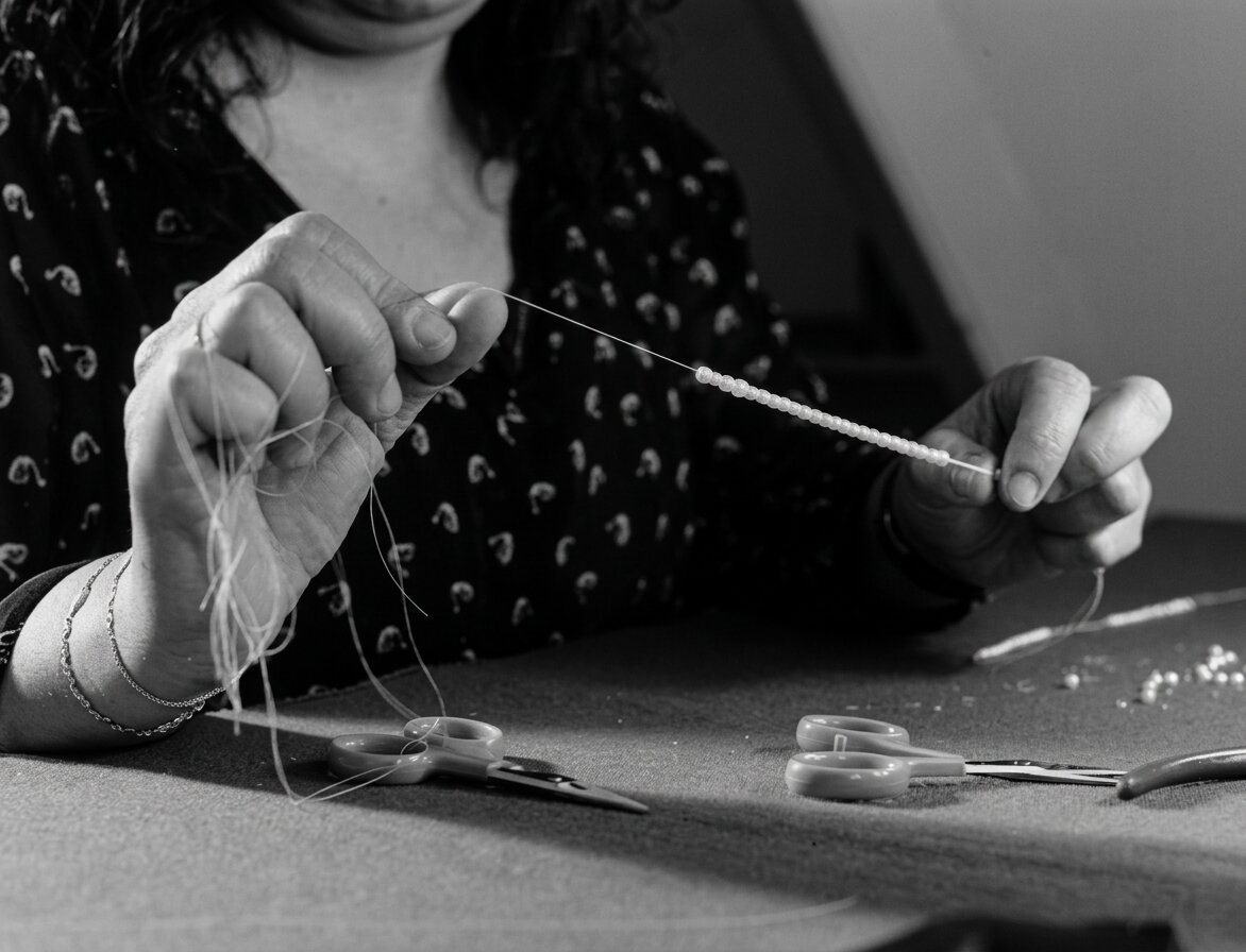 renata terjeki traditional pearl stringer london antique jewelry restoration
